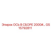GS15792811 ОСЬ В СБОРЕ 2000# - Epiroc