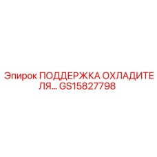 GS15827798 ПОДДЕРЖКА ОХЛАДИТЕЛЯ Epiroc