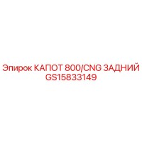 GS15833149 КАПОТ 800/CNG ЗАДНИЙ Epiroc
