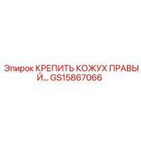 GS15867066 КРЕПИТЬ КОЖУХ ПРАВЫЙ Epiroc