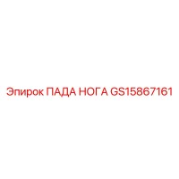 GS15867161 ПАДА НОГА Epiroc