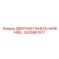 GS15867677 ДВЕРНАЯ ПАНЕЛЬ НИЖНЯЯ ЧАСТЬ Epiroc