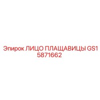 GS15871662 ЛИЦО ПЛАЩАВИЦЫ Epiroc