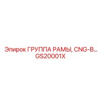 GS20001X ГРУППА РАМЫ CNG-B Epiroc