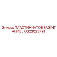GS23023791 ПЛАСТИНЧАТОЕ ЗАЖИГАНИЕ Epiroc