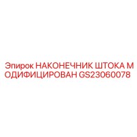GS23060078 Наконечник штока модифицированный Epiroc