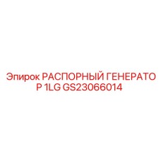 GS23066014 РАСПОРНЫЙ ГЕНЕРАТОР 1LG Epiroc