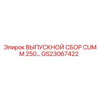 GS23067422 ВЫПУСКНОЙ СБОР CUMM 250 Epiroc