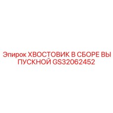 GS32062452 ХВОСТОВИК В СБОРЕ ВЫПУСКНОЙ Epiroc