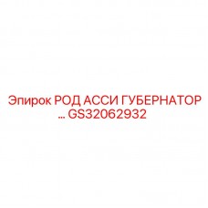 Оригинальный гидравлический род GS32062932 для техники Epiroc