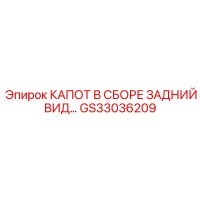 GS33036209 КАПОТ В СБОРЕ ЗАДНИЙ ВИД Epiroc