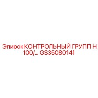 GS35080141 КОНТРОЛЬНЫЙ ГРУПП Н100/ Epiroc