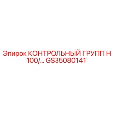 GS35080141 КОНТРОЛЬНЫЙ ГРУПП Н100/ Epiroc