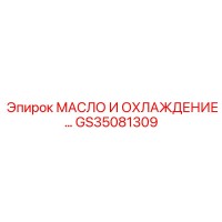 GS35081309 МАСЛО И ОХЛАЖДЕНИЕ Epiroc