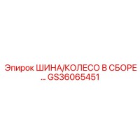 GS36065451 ШИНА/КОЛЕСО В СБОРЕ Epiroc