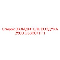 GS36071111 ОХЛАДИТЕЛЬ ВОЗДУХА 250D Epiroc