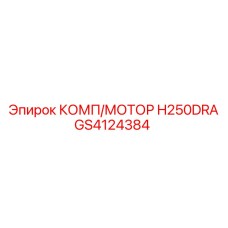 GS4124384 КОМП/МОТОР H250DRA Epiroc