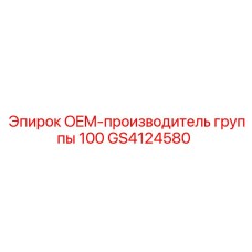 GS4124580 OEM-производитель группы 100 Epiroc
