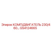 GS4124665 КОМП/ДВИГАТЕЛЬ 230/460 | Epiroc