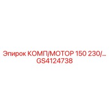 GS4124738 КОМП/МОТОР 150 230/... Epiroc
