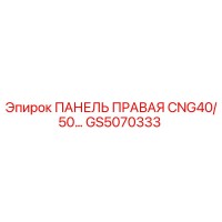 GS5070333 ПАНЕЛЬ ПРАВАЯ CNG40/50 Epiroc