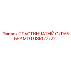 GS5127722 ПЛАСТИНЧАТЫЙ СКРУББЕР MTG Epiroc