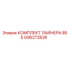 GS6272826 КОМПЛЕКТ ЛАЙНЕРА 855 Epiroc