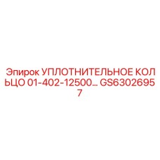 GS63026957 УПЛОТНИТЕЛЬНОЕ КОЛЬЦО 01-402-12500… Epiroc