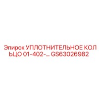 GS63026982 УПЛОТНИТЕЛЬНОЕ КОЛЬЦО 01-402- Epiroc