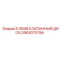 GS63070794 R-8548 КЛАПАННЫЙ ДИСК by Epiroc