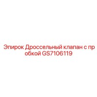 GS7106119 Дроссельный клапан с пробкой Epiroc