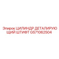 GS71062504 ЦИЛИНДР ДЕТАЛИРУЮЩИЙ ШТИФТ Epiroc