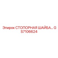 GS7106624 СТОПОРНАЯ ШАЙБА Epiroc