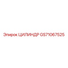 GS71067525 ЦИЛИНДР Epiroc