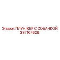 GS7107629 ПЛУНЖЕР С СОБАЧКОЙ Epiroc