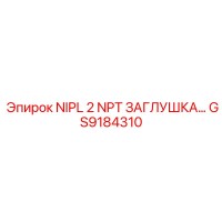 GS9184310 NIPL 2 NPT ЗАГЛУШКА… Epiroc
