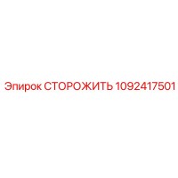 1092417501 СТОРОЖИТЬ by Epiroc