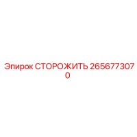 2656773070 СТОРОЖИТЬ Epiroc