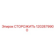 1202879900 СТОРОЖИТЬ Epiroc