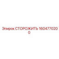 1604770200 СТОРОЖИТЬ Epiroc