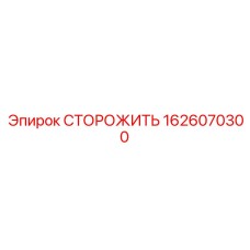 1626070300 СТОРОЖИТЬ Epiroc