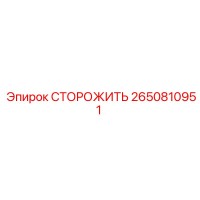 2650810951 СТОРОЖИТЬ Epiroc
