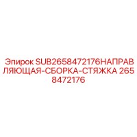 2658472176 SUB2658472176НАПРАВЛЯЮЩАЯ-СБОРКА-СТЯЖКА Epiroc