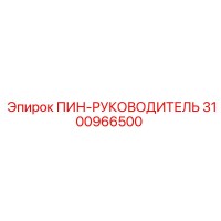 3100966500 ПИН-РУКОВОДИТЕЛЬ Epiroc