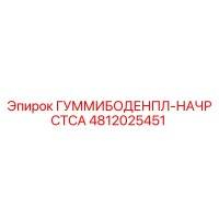 4812025451 ГУММИБОДЕНПЛ-НАЧРСТСА Epiroc