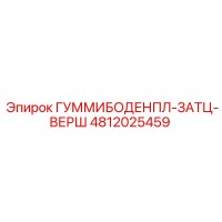4812025459 ГУММИБОДЕНПЛ-ЗАТЦ-ВЕРШ Epiroc