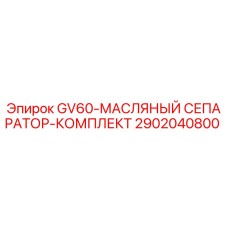 2902040800 GV60 Масляный сепаратор-комплект Epiroc