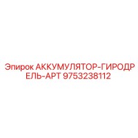9753238112 АККУМУЛЯТОР-ГИРОДРЕЛЬ-АРТ Epiroc