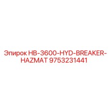 9753231441 HB-3600-HYD-BREAKER-HAZMAT Epiroc