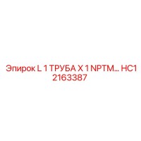 HC12163387 L 1 ТРУБА X 1 NPTM Epiroc